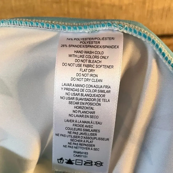 Tommy Hilfiger Sport Blue And White High Rise Leggings Size Medium - Picture 7 of 8